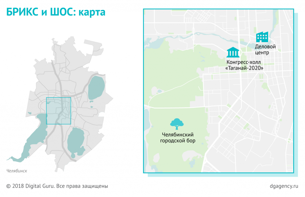 Наиболее обсуждаемые проекты на карте Челябинска
