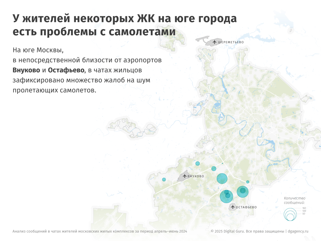 жалобы на пролетающие самолеты в жк Москвы